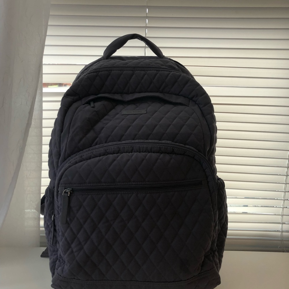 Grey Vera Bradley Campus Tech Backpack